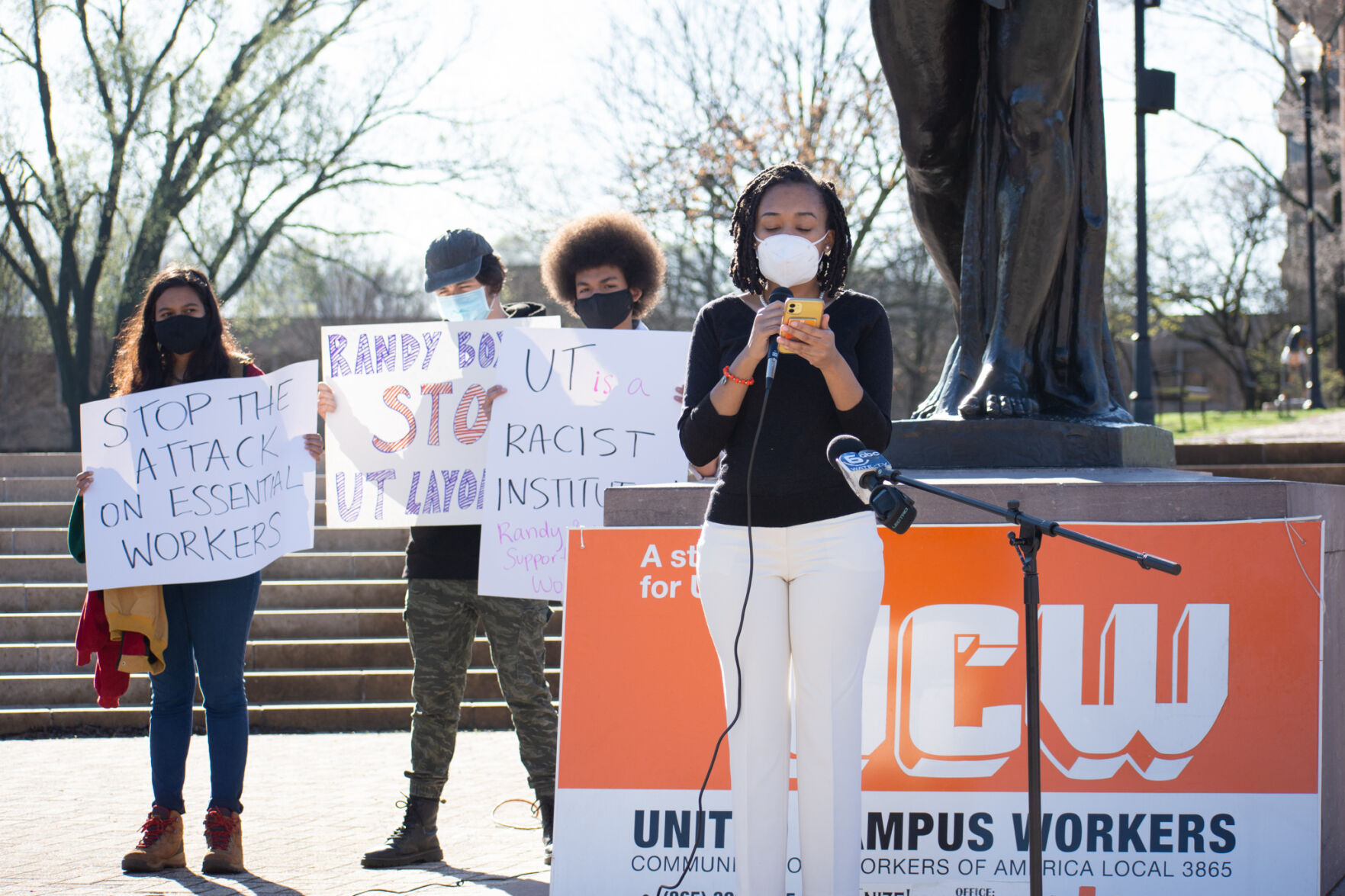 Student activist feature
